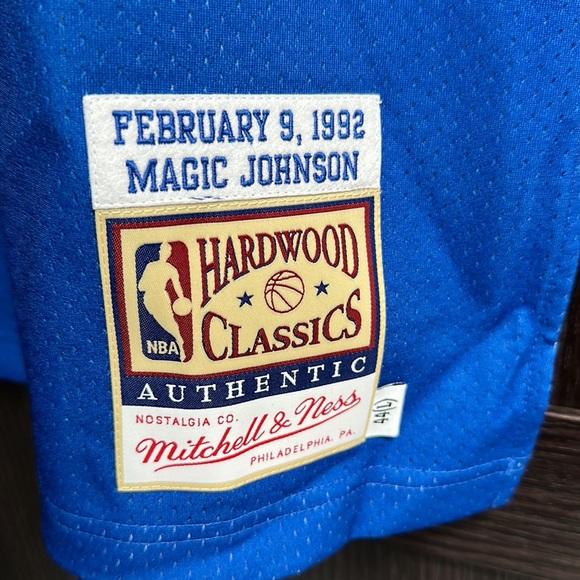 Magic Johnson Western Conference Mitchell & Ness NBA All-Star Authentic Jersey - Picture 3 of 7